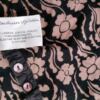Gudrun Sjödén Rozmiar M Kolor Czarny Crew Neck Bluzka Popover Guziki Długi rękaw Materiał Wiskoza