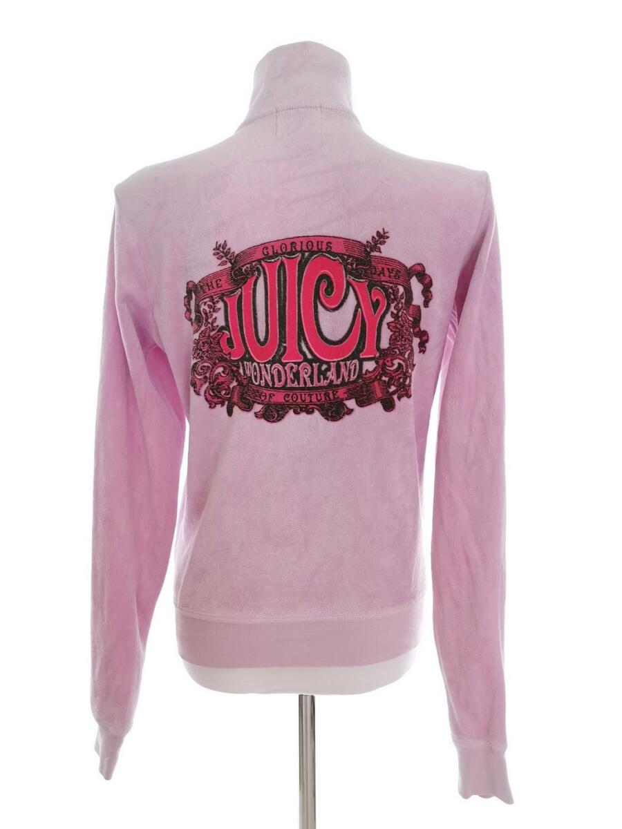 Juicy couture Rozmiar L Kolor Różowy Bluza na suwak Długi rękaw Materiał Bawełna Juicy couture Rozmiar L Kolor Różowy Bluza na suwak Długi rękaw Materiał Bawełna