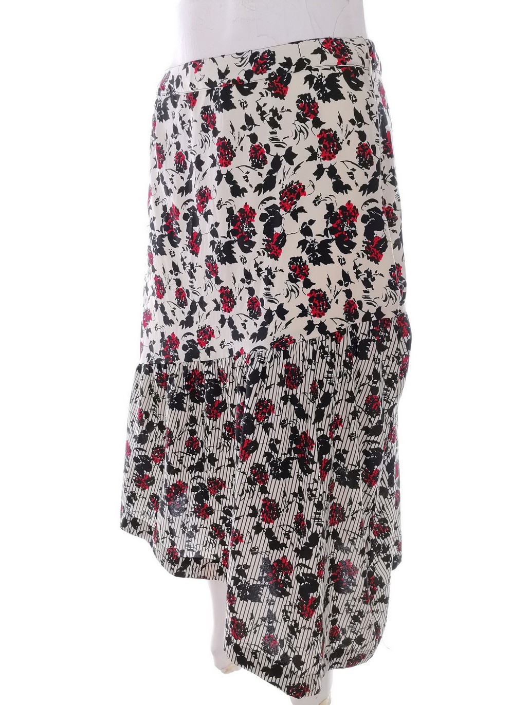 IMG_20210723_133355.jpg Topshop Rozmiar 38 Kolor Kremowy A-Line Spódnica Midi