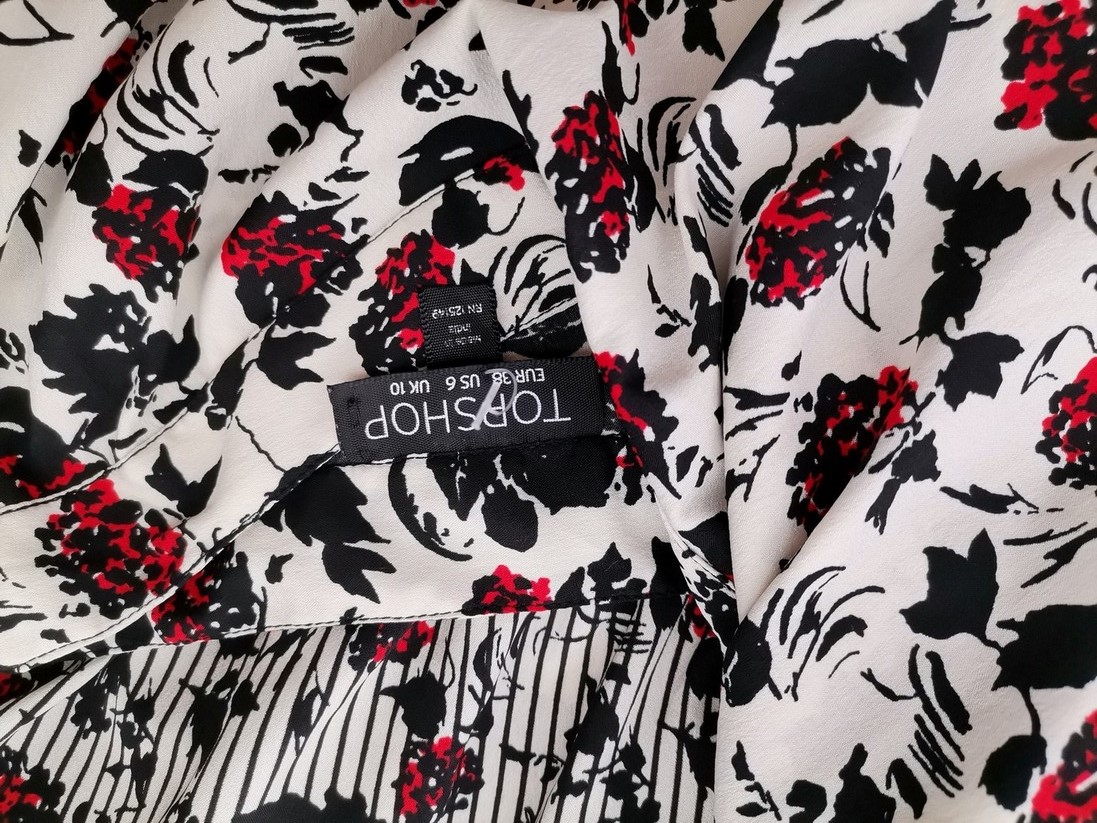 IMG_20210723_133421.jpg Topshop Rozmiar 38 Kolor Kremowy A-Line Spódnica Midi