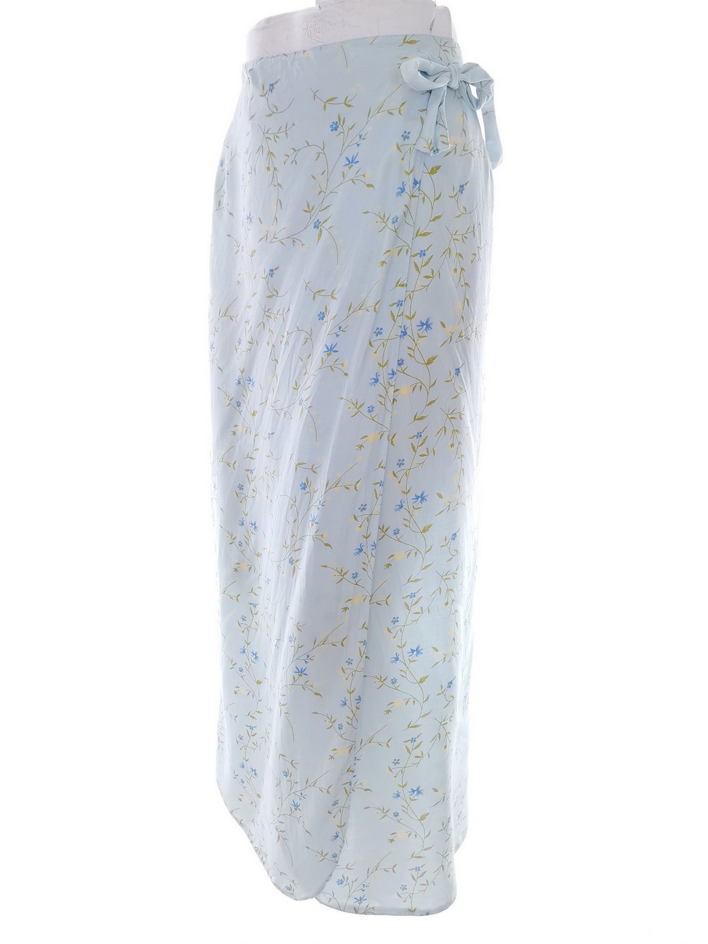 Trend Collection Rozmiar 34 Kolor Niebieski Spódnica Maxi Długa Materiał Wiskoza 100%