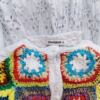 DESIGUAL Rozmiar 40 Kolor Niebieski Odkryte Ramiona Sukienka Letnia Bezrękawnik Do Kolan Materiał Bawełna 100%