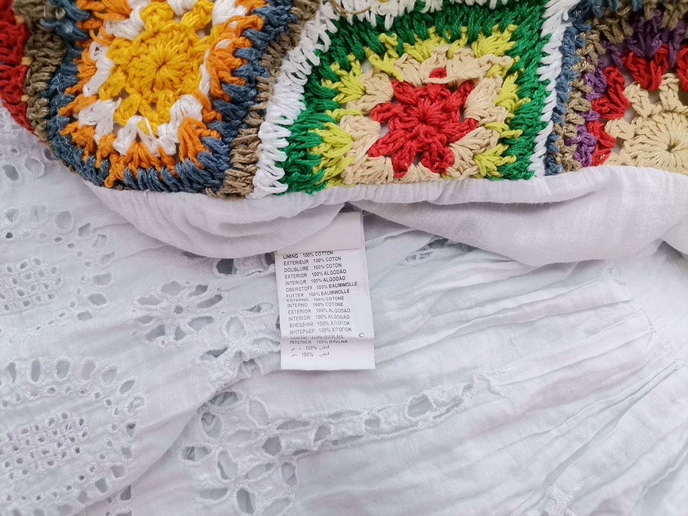 DESIGUAL Rozmiar 40 Kolor Niebieski Odkryte Ramiona Sukienka Letnia Bezrękawnik Do Kolan Materiał Bawełna 100%