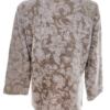Rozmiar L Kolor Khaki Split Crew Neck Żakiet z zapięciem Rękaw 3/4 Materiał Akryl