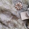 Rozmiar L Kolor Khaki Split Crew Neck Żakiet z zapięciem Rękaw 3/4 Materiał Akryl