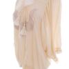 Cream Rozmiar 38 Kolor Kremowy Keyhole Crew Neck Bluzka Rękaw 3/4 Materiał Wiskoza 100%