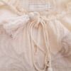 Cream Rozmiar 38 Kolor Kremowy Keyhole Crew Neck Bluzka Rękaw 3/4 Materiał Wiskoza 100%