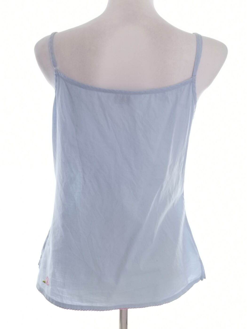 IMG_20210726_130620.jpg Topshop Rozmiar 12 (40) Kolor Niebieski W serek Bluzka Bezrękawnik Materiał Bawełna 100%