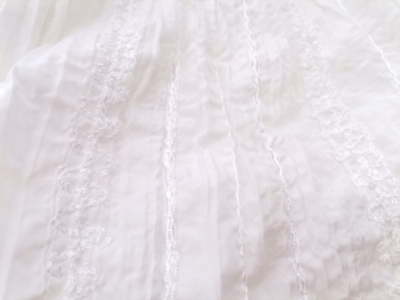 Elegance Rozmiar 42 Kolor Biały Spódnica Rozkloszowana Midi