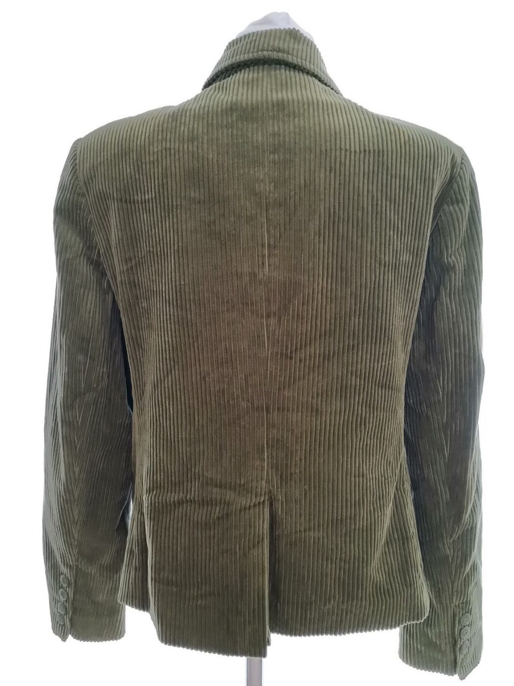 IMG_20210729_120308.jpg Dressbarn Rozmiar M Kolor Khaki Kołnierz Żakiet z zapięciem Długi rękaw Materiał Bawełna 100%