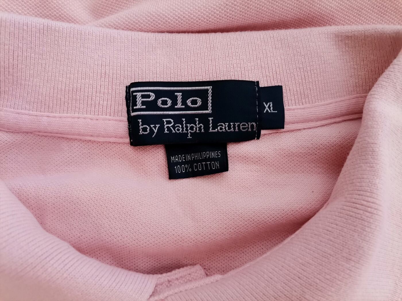 IMG_20210729_131655.jpg Polo Ralph Lauren Rozmiar XL Kolor Różowy Kołnierz Męska Koszula Polo Krótki rękaw Materiał Bawełna 100%