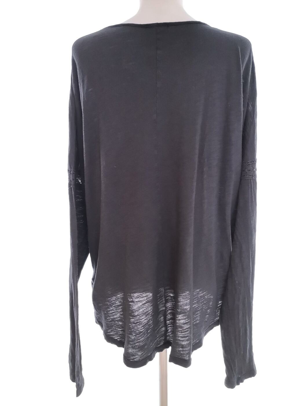 Gap Rozmiar XL Kolor Granatowy W serek Tunika Bluzka Długi rękaw Materiał Bawełna 100% Gap Rozmiar XL Kolor Granatowy W serek Tunika Bluzka Długi rękaw Materiał Bawełna 100%