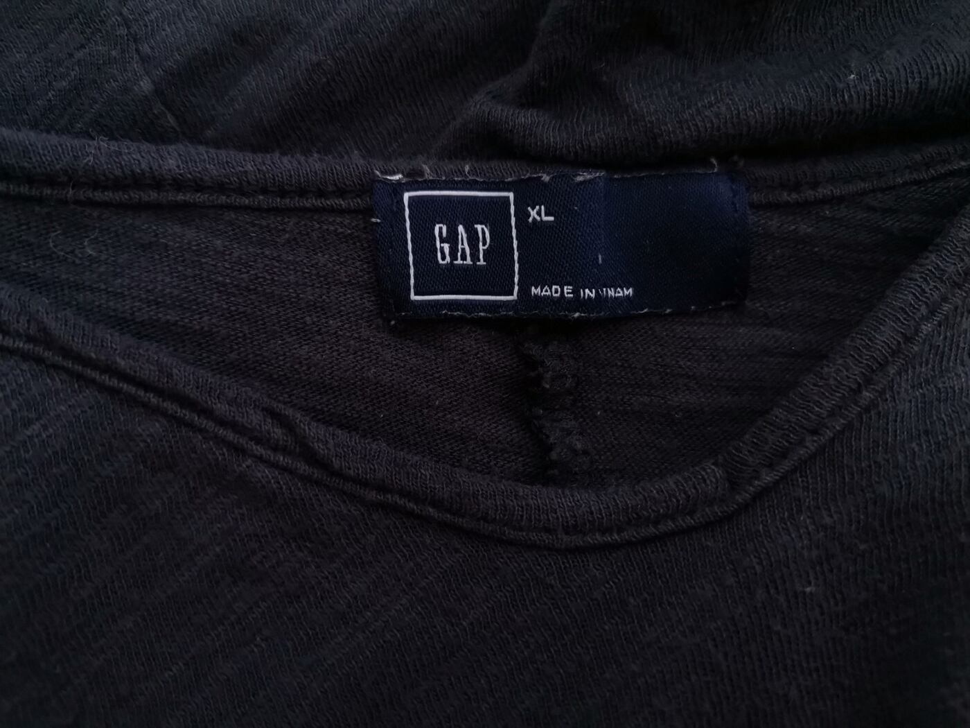 Gap Rozmiar XL Kolor Granatowy W serek Tunika Bluzka Długi rękaw Materiał Bawełna 100% Gap Rozmiar XL Kolor Granatowy W serek Tunika Bluzka Długi rękaw Materiał Bawełna 100%