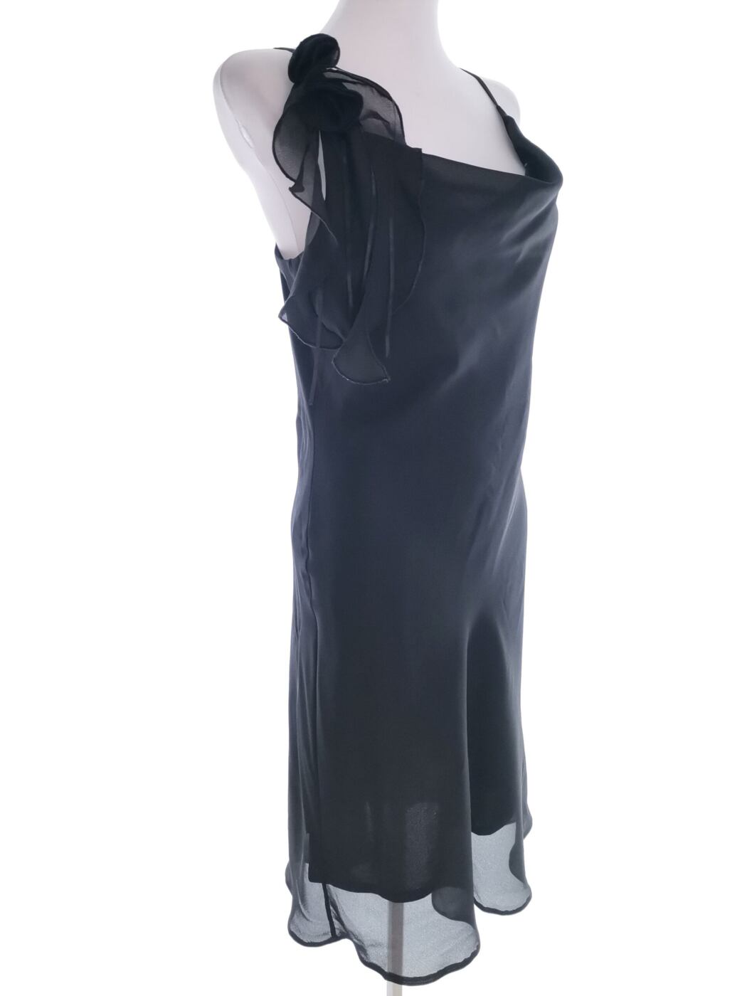 Dorothy perkins Rozmiar 40 Kolor Czarny Odkryte Ramiona Suknia Balowa Sukienka Wieczorowa Bezrękawnik Midi Dorothy perkins Rozmiar 40 Kolor Czarny Odkryte Ramiona Suknia Balowa Sukienka Wieczorowa Bezrękawnik Midi