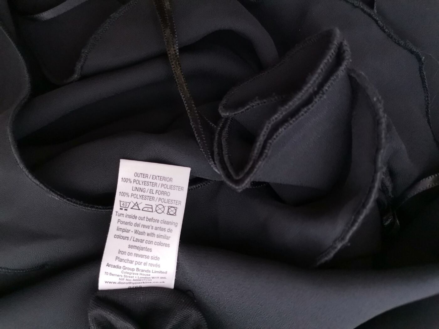 Dorothy perkins Rozmiar 40 Kolor Czarny Odkryte Ramiona Suknia Balowa Sukienka Wieczorowa Bezrękawnik Midi Dorothy perkins Rozmiar 40 Kolor Czarny Odkryte Ramiona Suknia Balowa Sukienka Wieczorowa Bezrękawnik Midi
