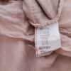 H Trend Rozmiar S/M Kolor Beżowy Okrągły dekolt Sukienka Mini Bezrękawnik Krótka Materiał Jedwab