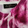 Mudflower Rozmiar S/M Kolor Fioletowy Crew Neck Bluzka Długi rękaw Materiał Wiskoza