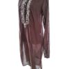 Day Birger Et Mikkelsen Rozmiar 38 Kolor Brązowy Crew Neck Tunika Popover Bluzka Długi rękaw