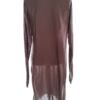 Day Birger Et Mikkelsen Rozmiar 38 Kolor Brązowy Crew Neck Tunika Popover Bluzka Długi rękaw