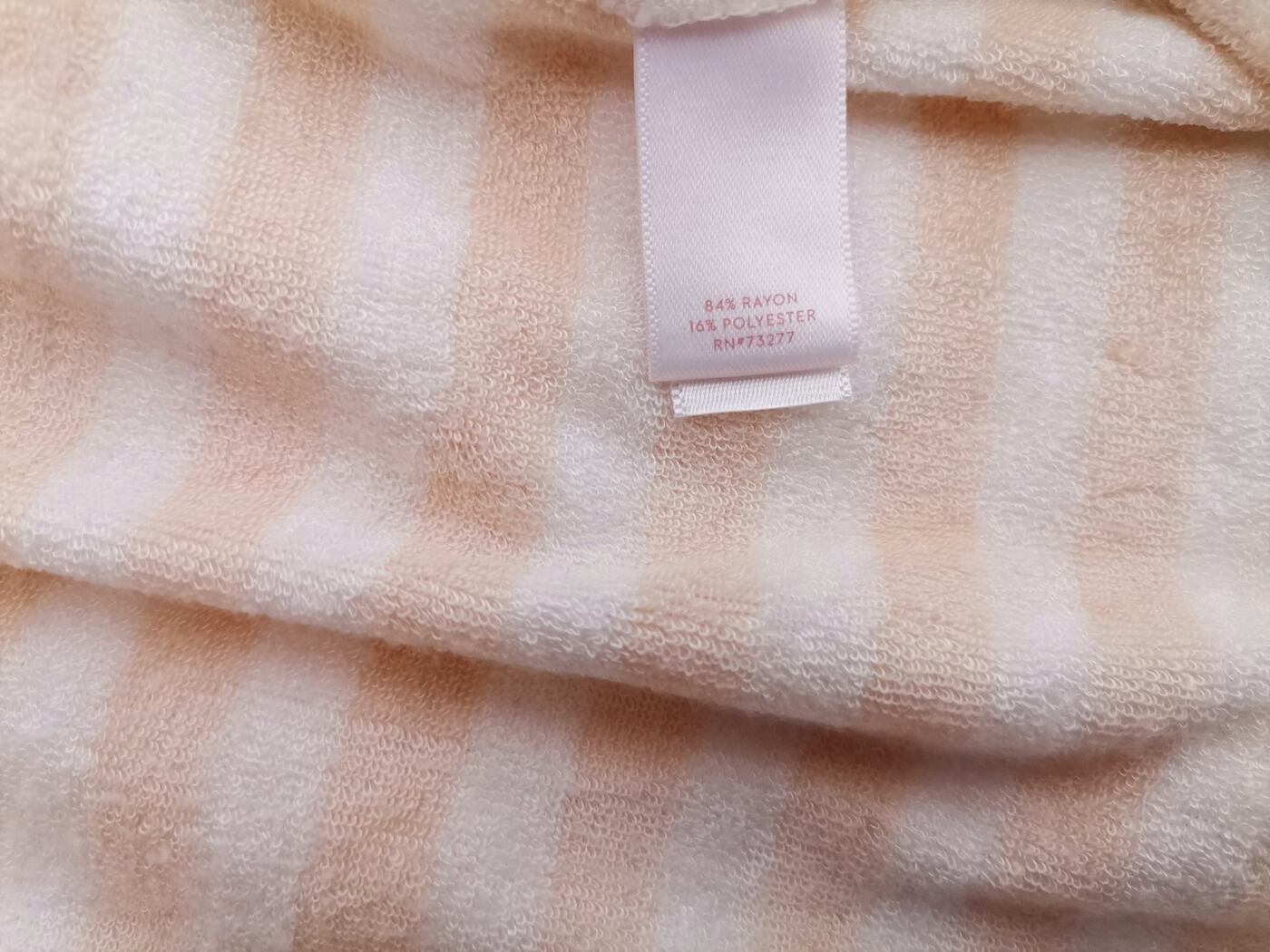 Lauren Conrad Rozmiar S Kolor Kremowy Pasy Okrągły dekolt Sweter Długi rękaw Materiał Rayon