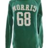 Morris Rozmiar S Kolor Zielony Crew Neck Sweter Długi rękaw Materiał Bawełna 100% Cienka dzianina
