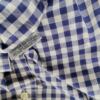 Ralph Lauren Rozmiar S Kolor Niebieski Krata Kołnierz Męska Koszula Casual Krótki rękaw Materiał Bawełna 100%