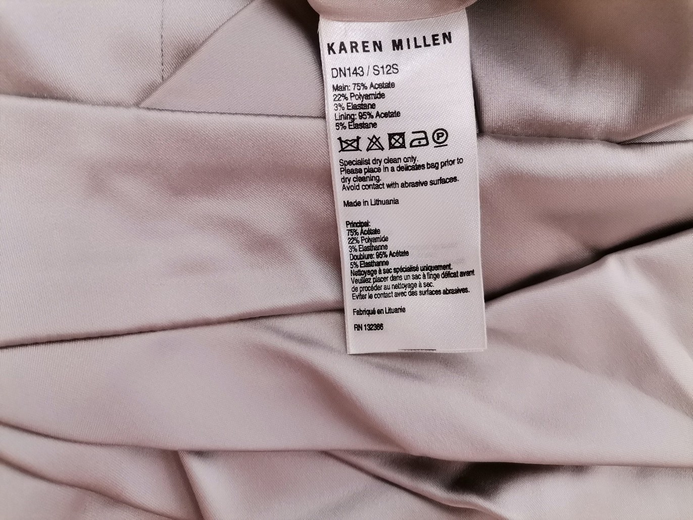 Karen MILLEN Rozmiar 16 (44) Kolor Szary Odkryte Ramiona Suknia Balowa Sukienka Wieczorowa Bezrękawnik Długa Karen MILLEN Rozmiar 16 (44) Kolor Szary Odkryte Ramiona Suknia Balowa Sukienka Wieczorowa Bezrękawnik Długa