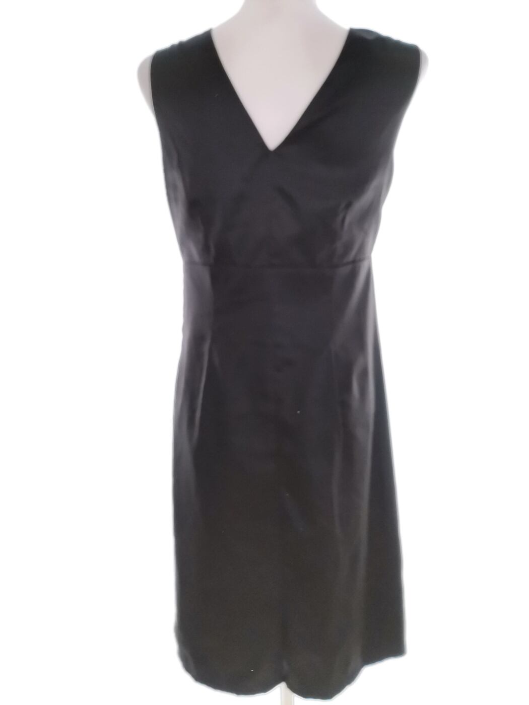 Vero moda Rozmiar 38 Kolor Czarny Kwadratowy dekolt Sukienka Sheath Bezrękawnik Midi Vero moda Rozmiar 38 Kolor Czarny Kwadratowy dekolt Sukienka Sheath Bezrękawnik Midi