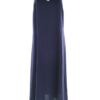 Topshop Rozmiar 10 (38) Kolor Granatowy Halter Sukienka Maxi Bezrękawnik Długa
