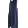 Topshop Rozmiar 10 (38) Kolor Granatowy Halter Sukienka Maxi Bezrękawnik Długa