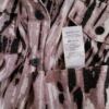 Rozmiar 10 (38) Kolor Beżowy Panterka Split Crew Neck Bluzka Zapinana Długi rękaw Materiał Wiskoza