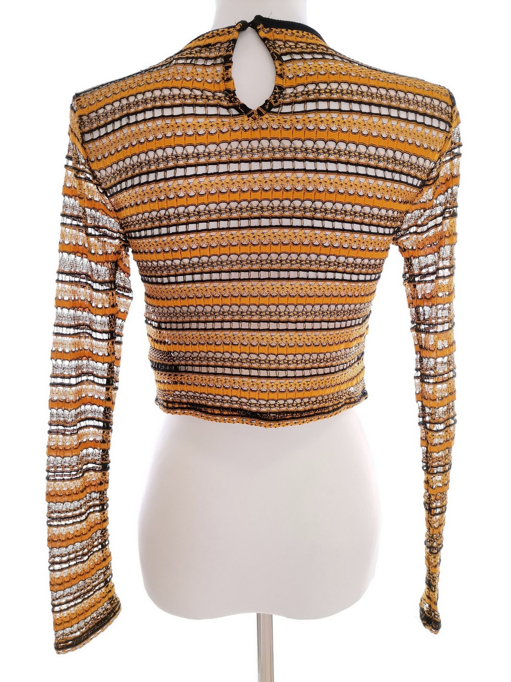 IMG_20210810_144145.jpg Topshop Rozmiar 8 (36) Kolor Żółty Crew Neck Sweter Długi rękaw