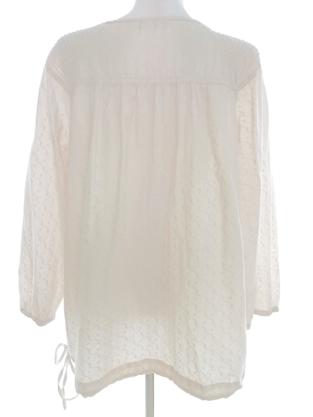 Generous by lindex Rozmiar L Kolor Kremowy Okrągły dekolt Tunika Popover Bluzka Rękaw 3/4 Materiał Bawełna 100% Generous by lindex Rozmiar L Kolor Kremowy Okrągły dekolt Tunika Popover Bluzka Rękaw 3/4 Materiał Bawełna 100%