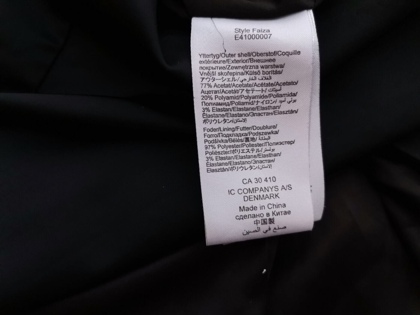 Part two Rozmiar 8 (34) Kolor Czarny W serek Sukienka Prostokątna Rękaw 3/4 Do Kolan Part two Rozmiar 8 (34) Kolor Czarny W serek Sukienka Prostokątna Rękaw 3/4 Do Kolan