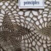 Principles Rozmiar 42/44 Kolor Khaki W serek Kardigan Zapinany Długi rękaw Otwarta dzianina