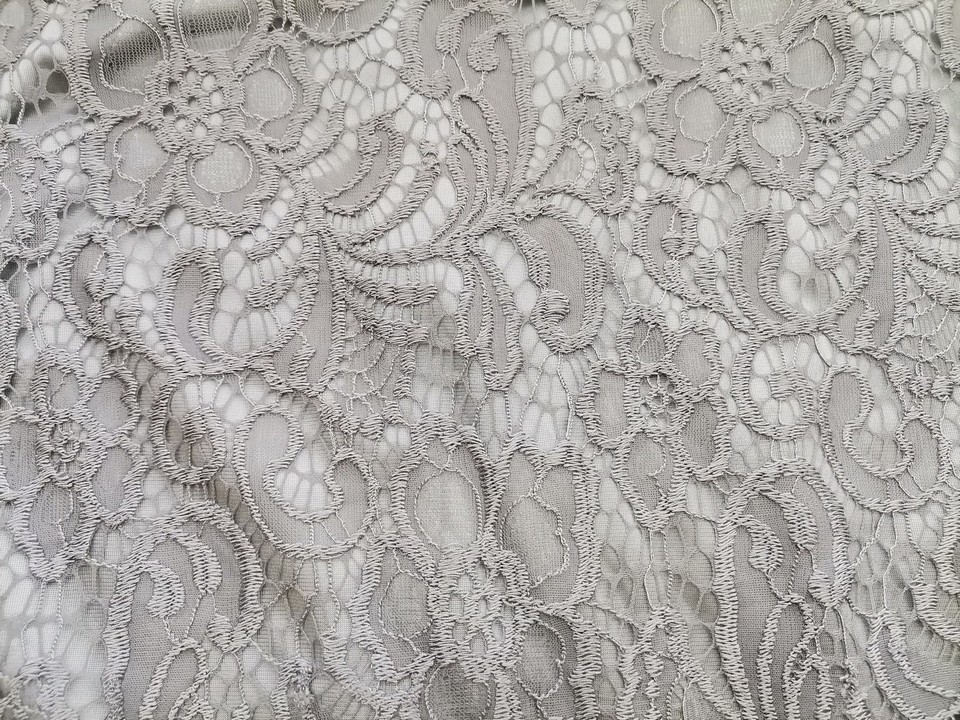 Floryday Rozmiar M Kolor Szary Dekolt Serce Sukienka A-Line Krótki rękaw Midi Floryday Rozmiar M Kolor Szary Dekolt Serce Sukienka A-Line Krótki rękaw Midi