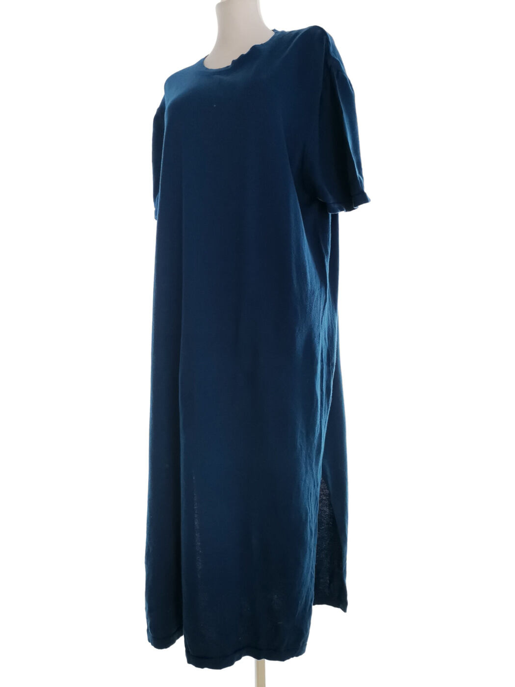 ASOS Rozmiar 2XL (44/46) Kolor Niebieski Crew Neck Sukienka Sweterkowa Krótki rękaw Długa Materiał Bawełna 100% ASOS Rozmiar 2XL (44/46) Kolor Niebieski Crew Neck Sukienka Sweterkowa Krótki rękaw Długa Materiał Bawełna 100%