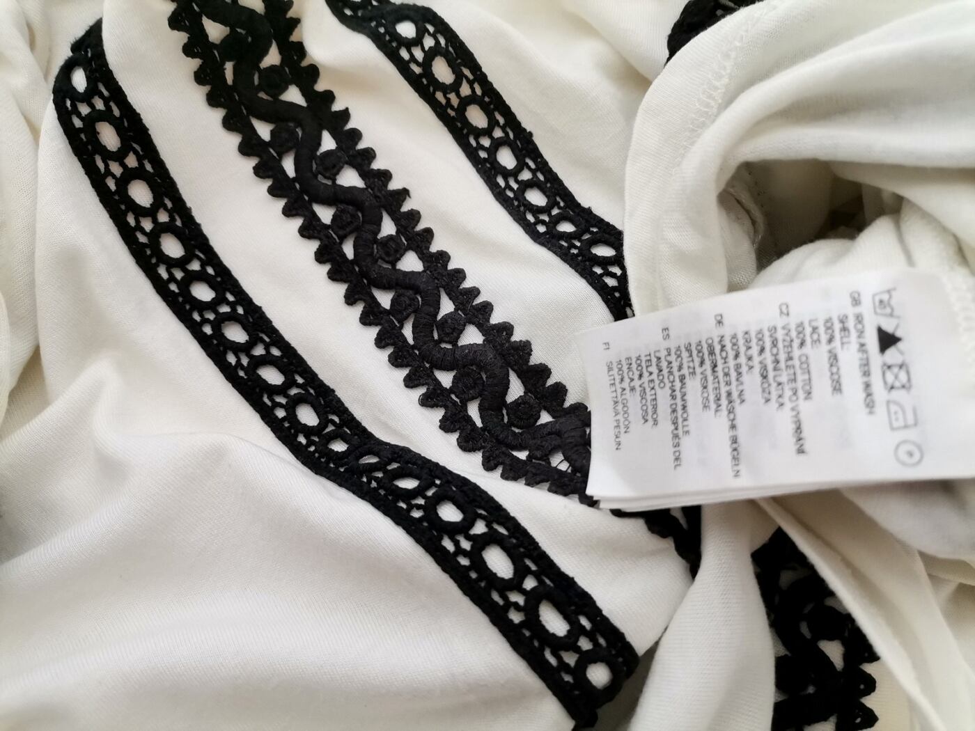 H&m Rozmiar XS Kolor Kremowy W łódkę Sukienka Prostokątna Krótki rękaw Do Kolan Materiał Bawełna 100% H&m Rozmiar XS Kolor Kremowy W łódkę Sukienka Prostokątna Krótki rękaw Do Kolan Materiał Bawełna 100%