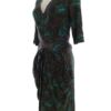 Helen McAlinden Rozmiar S Kolor Niebieski W serek Sukienka Sheath Rękaw 3/4 Midi