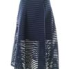 Vintage Rozmiar XS Kolor Granatowy Spódnica Maxi Długa