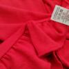 Savida Rozmiar M Kolor Czerwony Crew Neck Bluzka Rękaw 3/4 Materiał Wiskoza