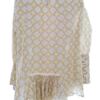 Hunkydory Rozmiar L Kolor Zielony Keyhole Crew Neck Bluzka Zapinana Rękaw 3/4 Materiał Bawełna 100%