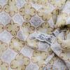 Hunkydory Rozmiar L Kolor Zielony Keyhole Crew Neck Bluzka Zapinana Rękaw 3/4 Materiał Bawełna 100%