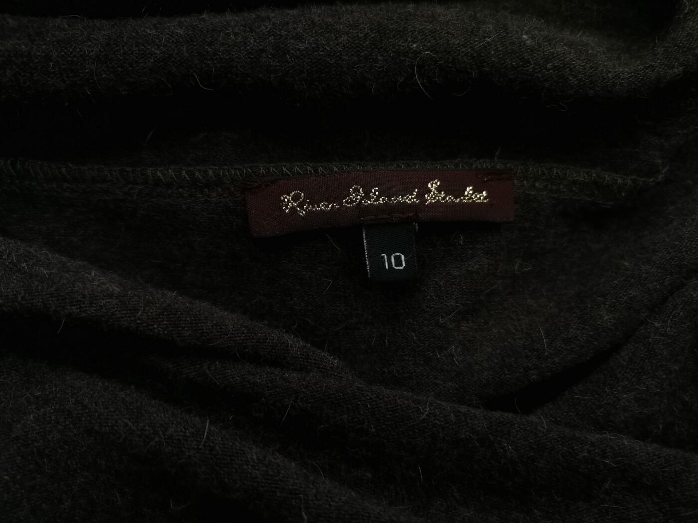 River island Rozmiar 10 (38) Kolor Szary Golf Sukienka Sweterkowa Długi rękaw Midi Materiał Akryl