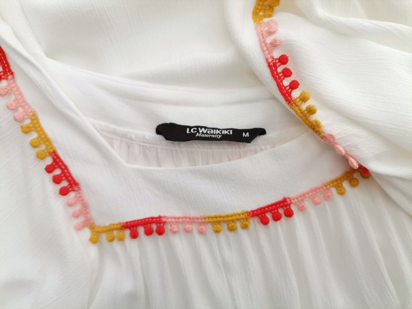 LC Waikiki Rozmiar M Kolor Biały Kwadratowy dekolt Tunika Bluzka Krótki rękaw Materiał Wiskoza 100% LC Waikiki Rozmiar M Kolor Biały Kwadratowy dekolt Tunika Bluzka Krótki rękaw Materiał Wiskoza 100%