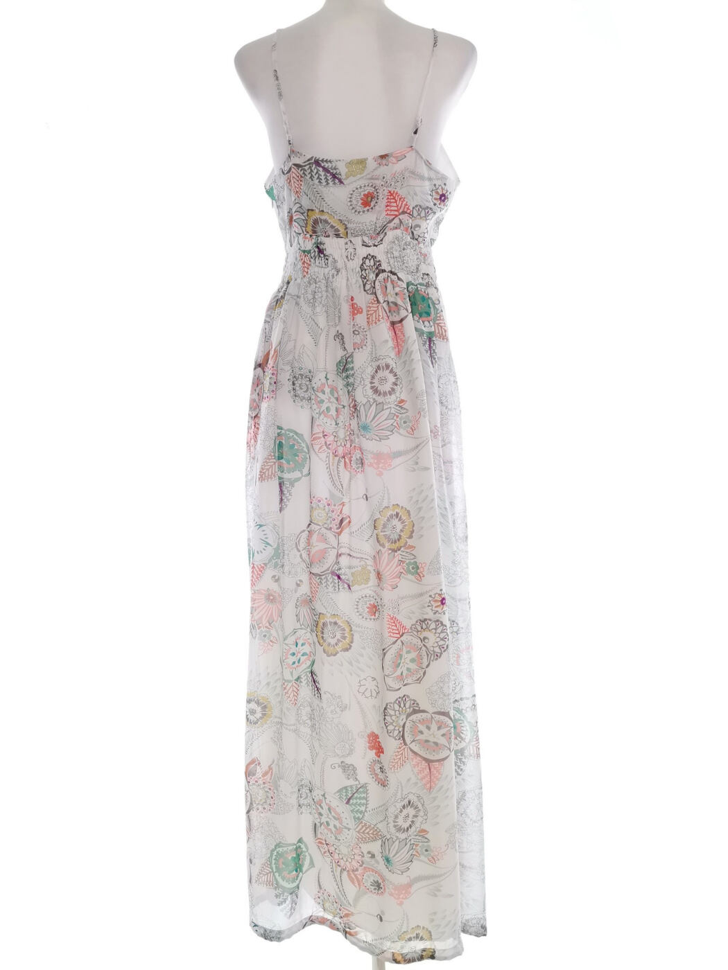InWear Rozmiar 40 Kolor Biały Odkryte Ramiona Sukienka Maxi Bezrękawnik Długa InWear Rozmiar 40 Kolor Biały Odkryte Ramiona Sukienka Maxi Bezrękawnik Długa