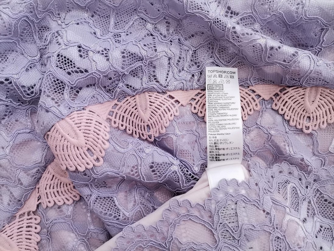 Topshop Rozmiar 40 Kolor Fioletowy Odkryte Ramiona Sukienka Bodycon Bezrękawnik Do Kolan Topshop Rozmiar 40 Kolor Fioletowy Odkryte Ramiona Sukienka Bodycon Bezrękawnik Do Kolan