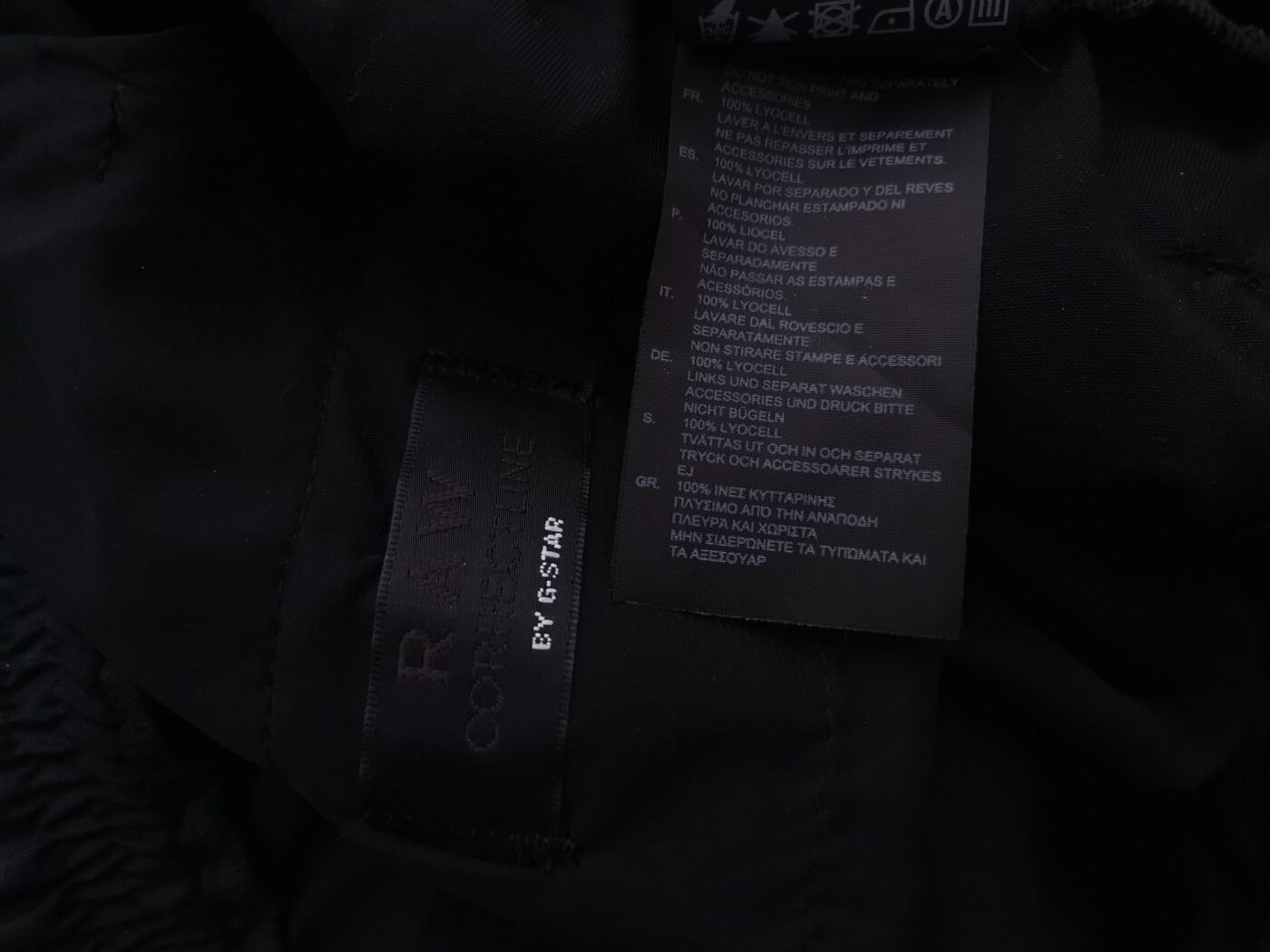 IMG_20210826_140731.jpg G-Star Raw Rozmiar XS Kolor Czarny Kombinezon Spodnium Bezrękawnik Materiał Lyocell 100%