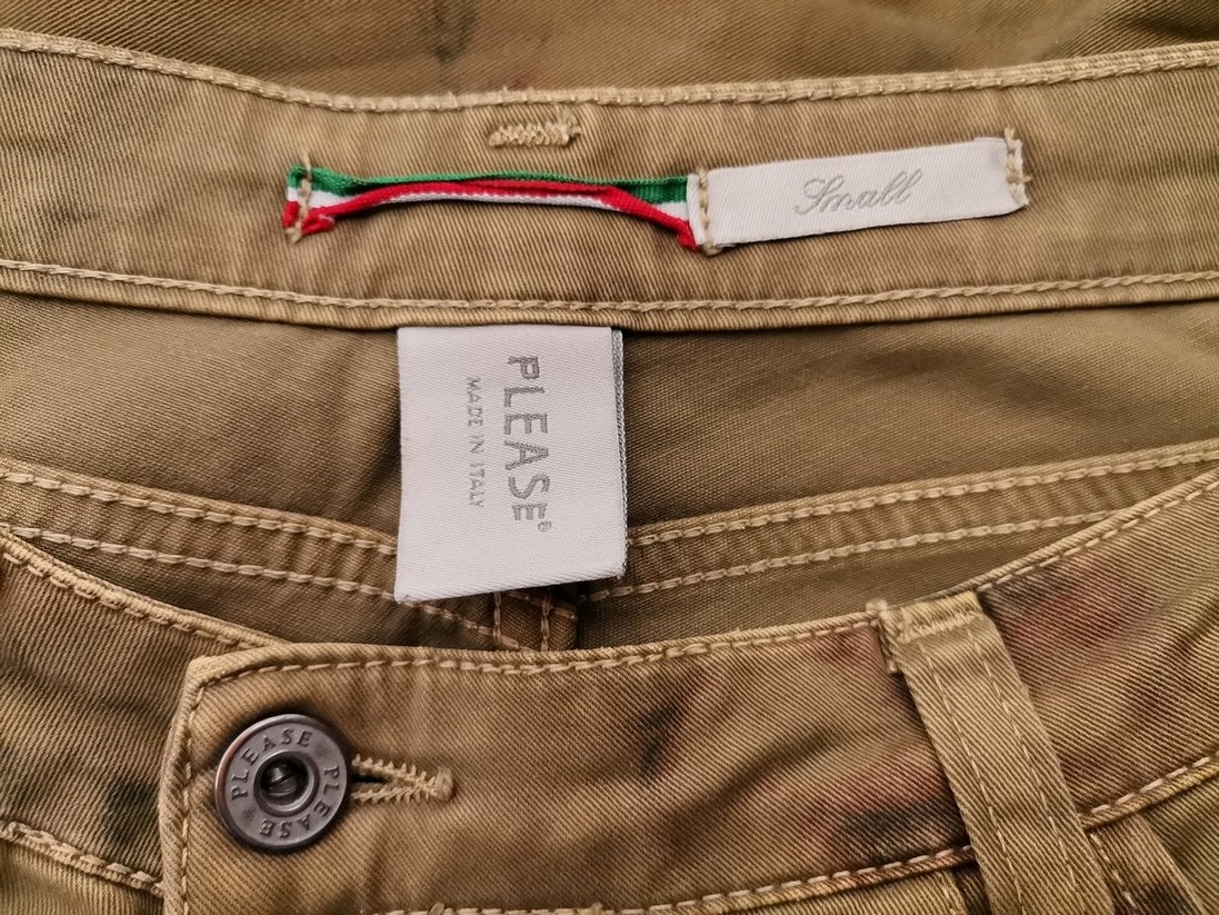 IMG_20210826_143507.jpg Please Rozmiar S Kolor Khaki Spodnie Casual Materiał Bawełna