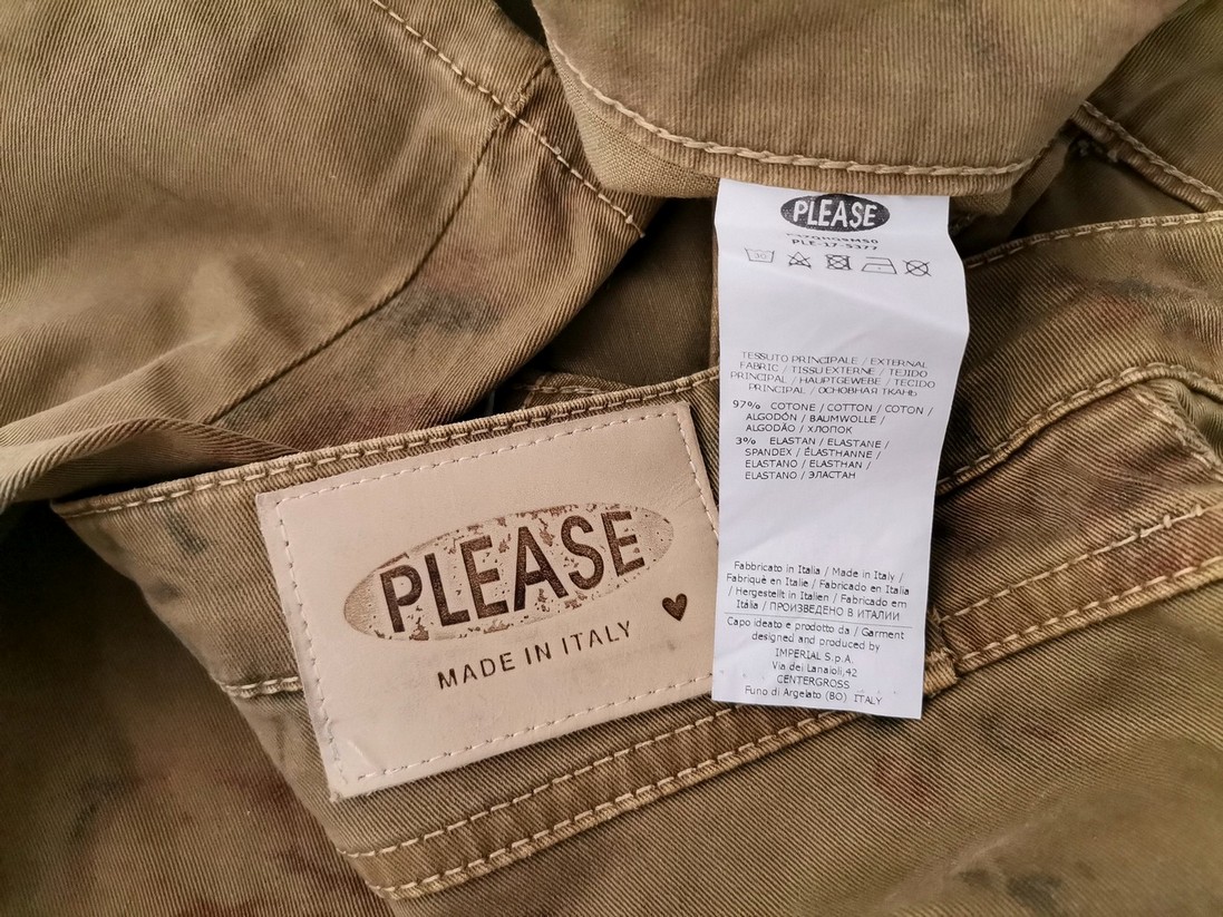 IMG_20210826_143526.jpg Please Rozmiar S Kolor Khaki Spodnie Casual Materiał Bawełna